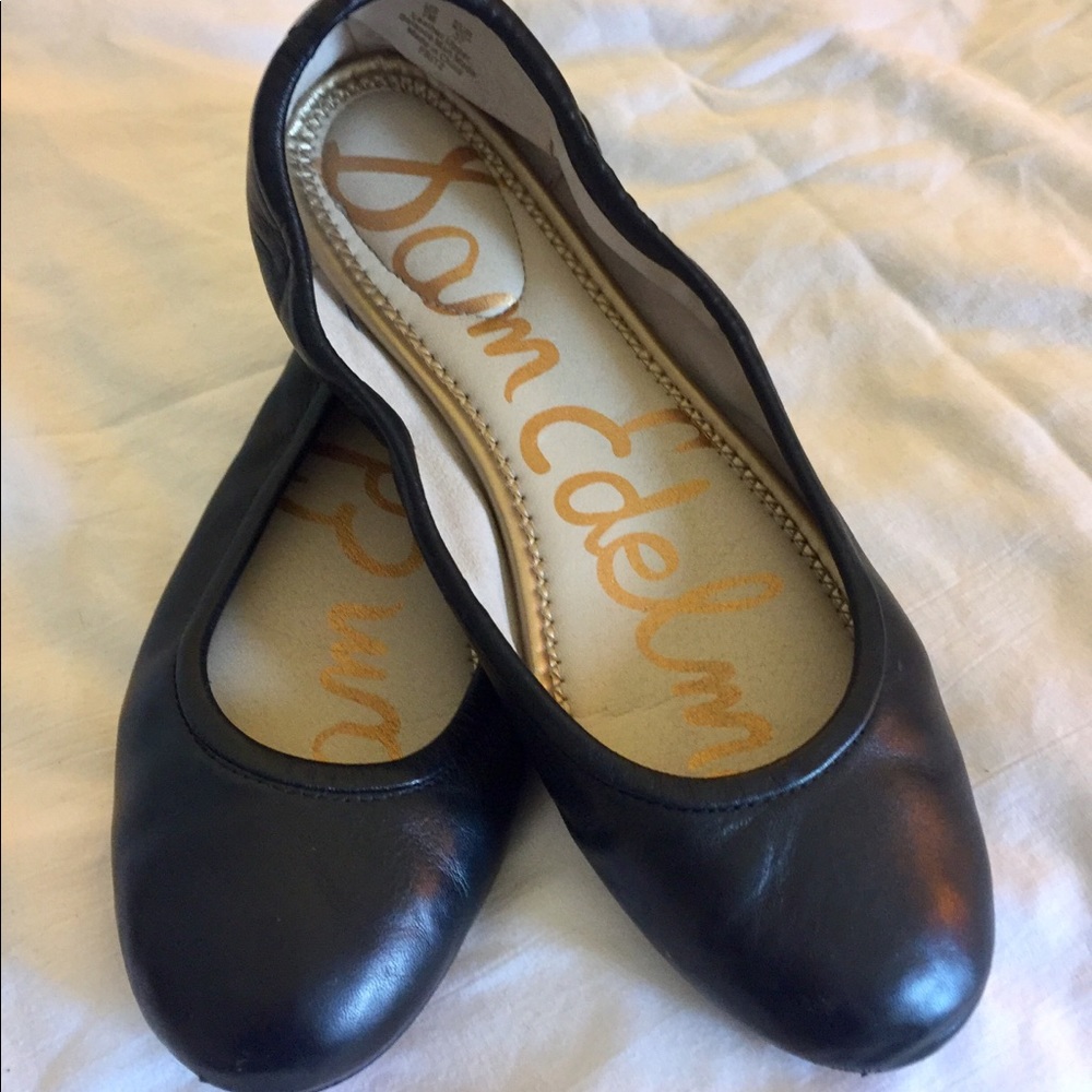 Sam Edelman Black Ballet Flats “Fritz” sz 7